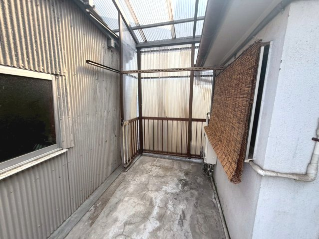 東香里新町テラスハウス　賃貸のバルコニー|陽当たり良好なバルコニーです
