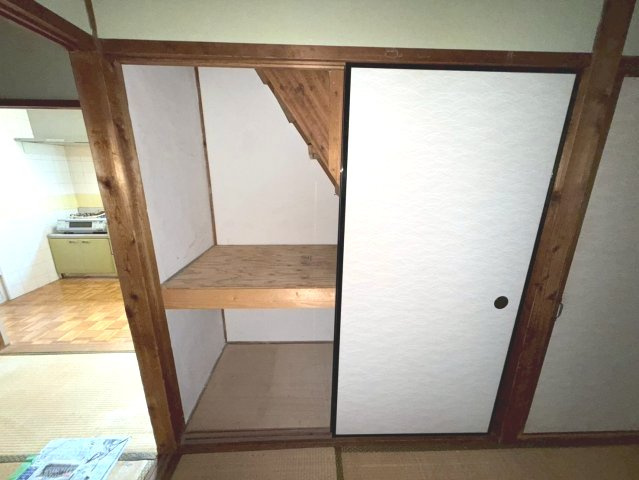 東香里新町テラスハウス　賃貸の収納|専用の収納スペースです