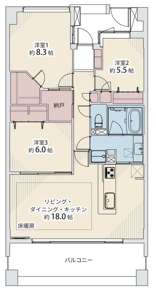 ウォルトンズコート長津田C棟【仲介手数料無料】