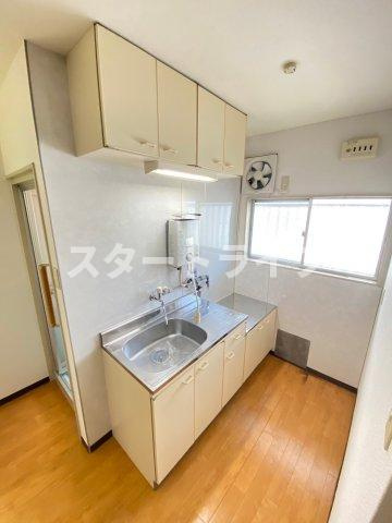 大阪市淀川区木川東３丁目の賃貸マンションのキッチン