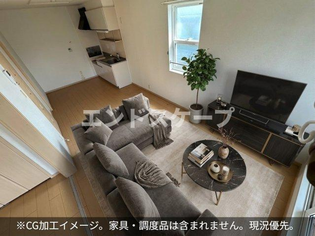 カルム２２の居間・リビング|高崎、前橋のお部屋探しはエンドスケープまで！お客様の理想お聞かせ下さい♪
