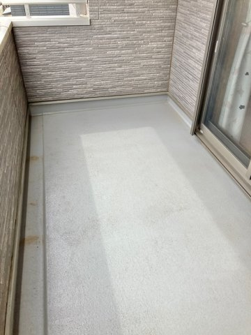 谷田部戸建のバルコニー