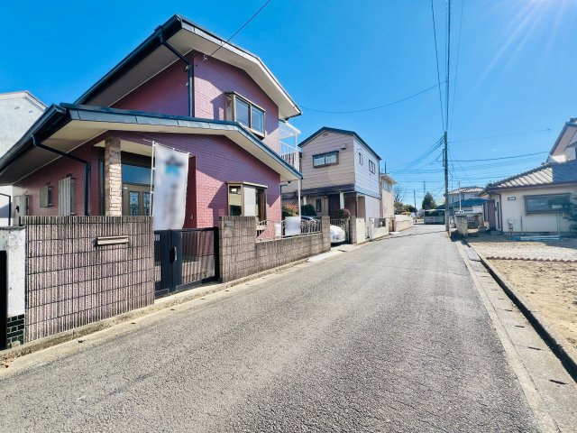前橋市天川原町の前面道路含む現地写真|車の通りも少なく駐車も楽々♪