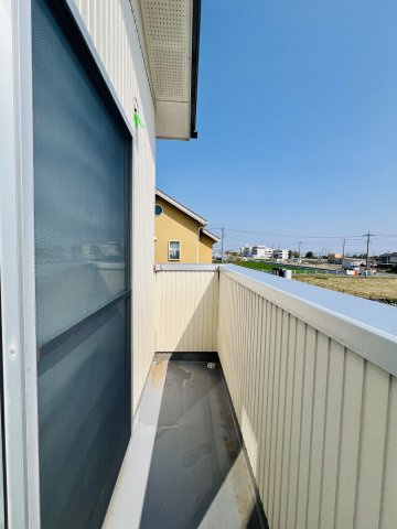 前橋市上佐鳥町のバルコニー|日当たり良好なバルコニー♪