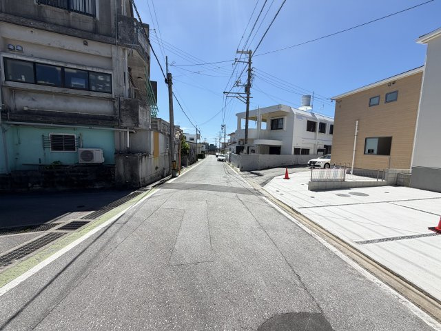 読谷村瀬名波（全2棟）1号棟の外観パース|1号棟　外観パースです