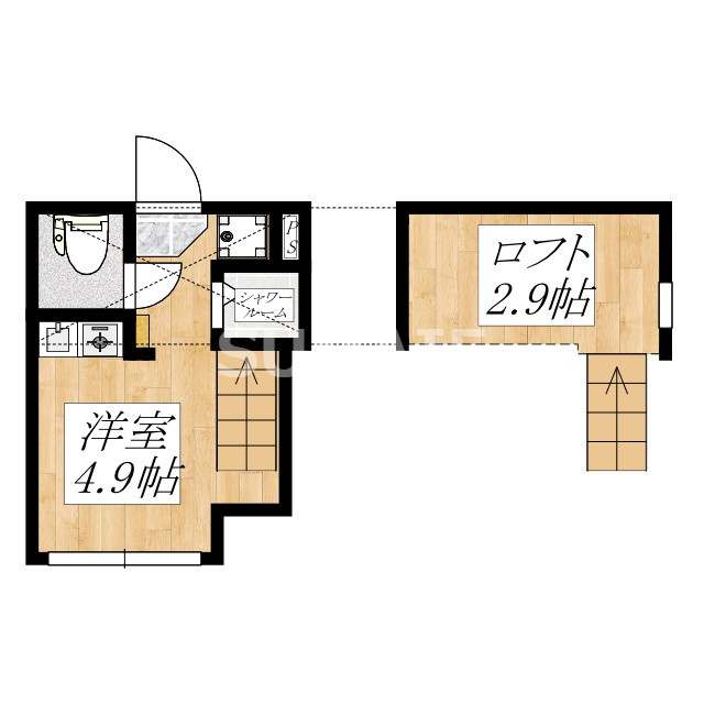 メゾンロシェの間取り|間取り☆