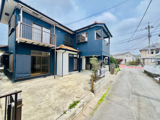 高崎市新町の前面道路含む現地写真|閑静な住宅地◎
