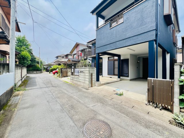 高崎市新町の前面道路含む現地写真|暮らしやすい住環境♪