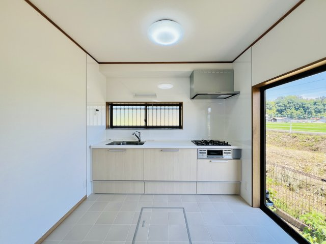 高崎市神戸町のキッチン|収納も充実のキッチン♪