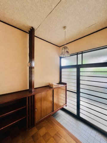 桐生市相生町5丁目の玄関|履物の着脱もスムーズにできる玄関◎