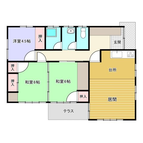桐生市相生町5丁目の間取り