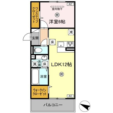 TORISIA古閑の間取り