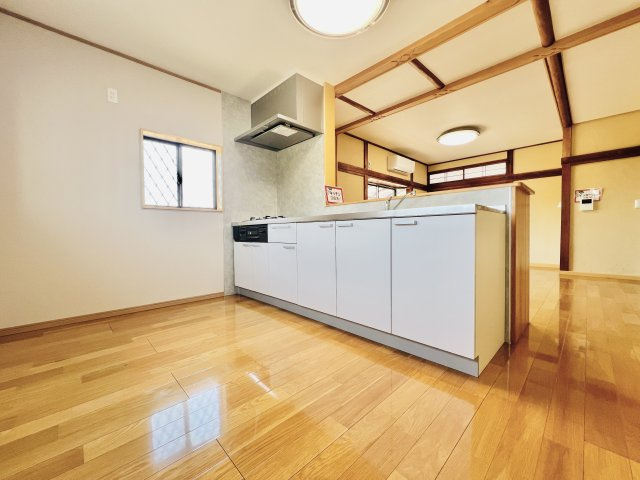 太田市新田村田町のキッチン|作業スペースも広く、お料理も快適に♪