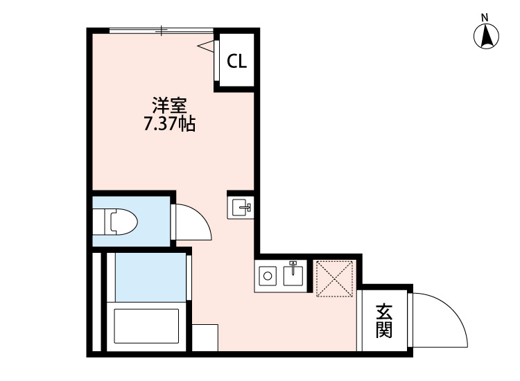 ソレイユ多摩川 の間取り