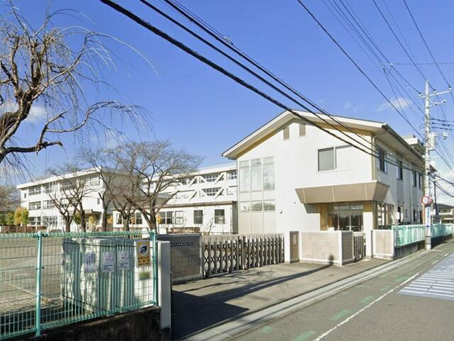 宇都宮市御幸ヶ原町　3LDK　中古住宅の前面道路含む現地写真|宇都宮市立御幸が原小…まで550m
