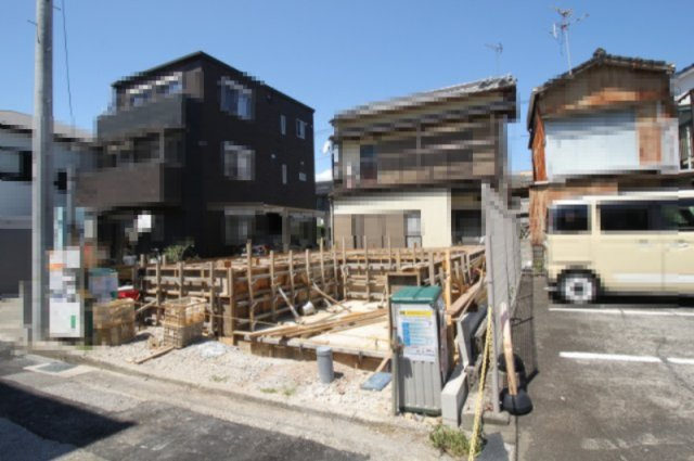 高知市城見町　新築戸建　の外観|土地面積　 71.91㎡　（約21.75坪）　
建物面積　 70.06㎡   （約21.19坪）