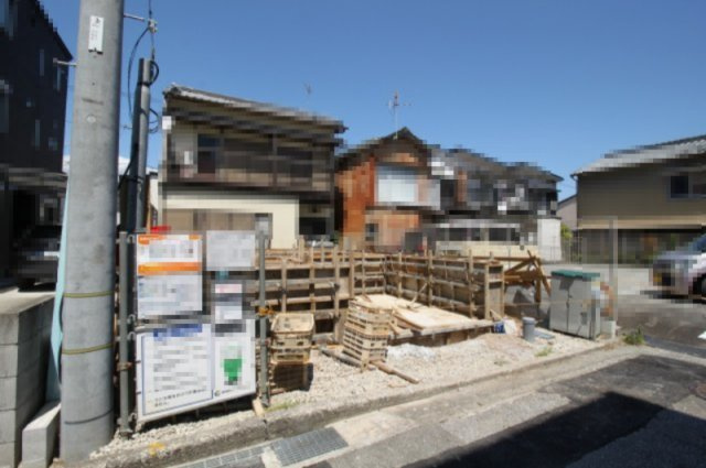 高知市城見町　新築戸建　の外観|土地面積　 71.91㎡　（約21.75坪）　
建物面積　 70.06㎡   （約21.19坪）
