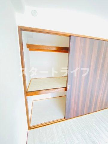 大阪市東淀川区西淡路３丁目の賃貸マンションの収納