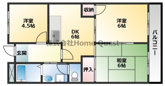 【間取り】 | エクセル上小阪