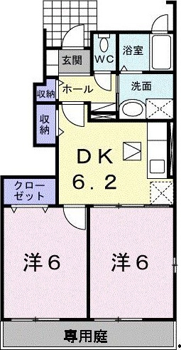 ブライト・ステージ　Ⅰ番館の間取り