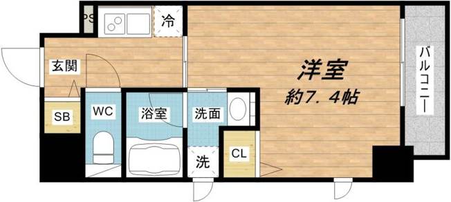 【間取り】 | ドゥーエ立売堀