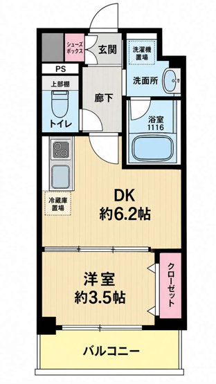 【間取り】 | プレリス大阪今里サヴィア