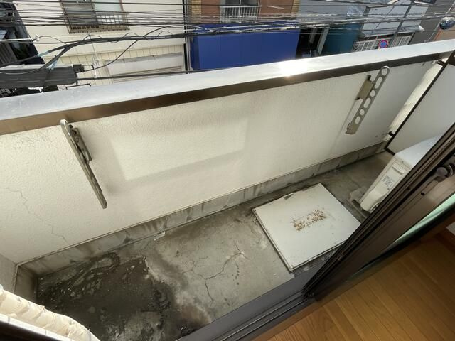 【バルコニー】 | モロイハイツ | バルコニーです