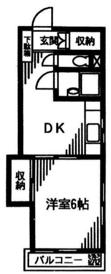 【間取り】 | モロイハイツ | 外観もきれいです