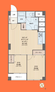 【間取り】 | 桜台ハイライズ