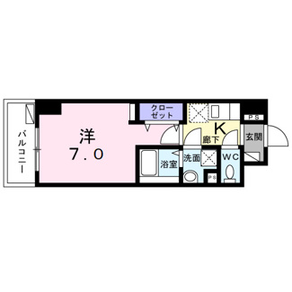 【間取り】 | Ｌｅ　Ｇｒａｎｄｓａｗａ | 間取りです。