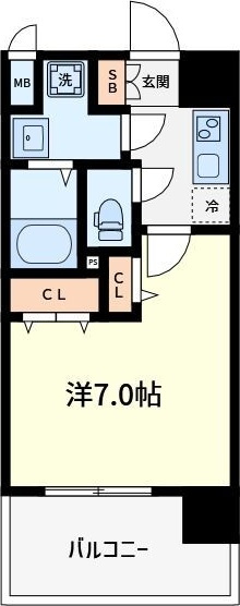 ラシーヌ瓦屋町の間取り