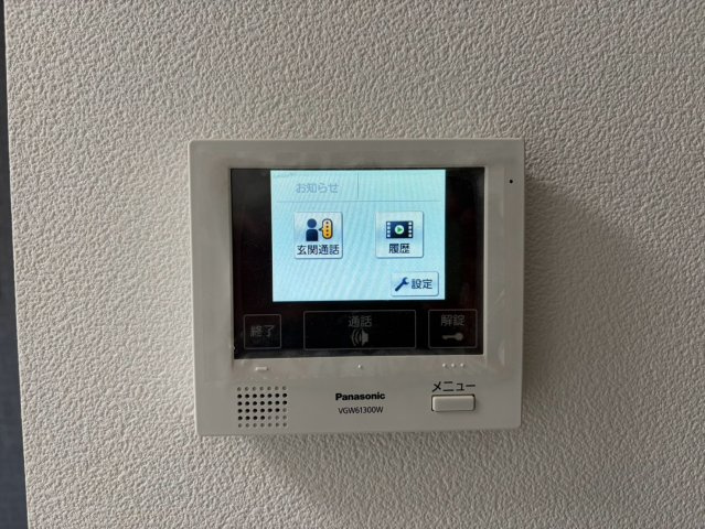 寝屋川市萱島東１丁目のアパートのセキュリティ