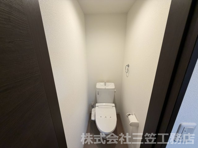 寝屋川市萱島東１丁目のアパートのトイレ