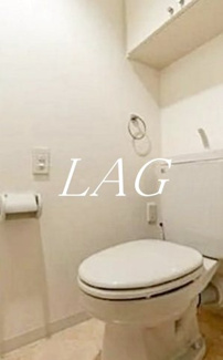 【トイレ】 | ラフィネ築地 | トイレです。