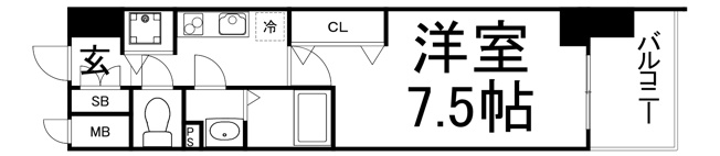 【間取り】 | エスリード大阪城アクシス