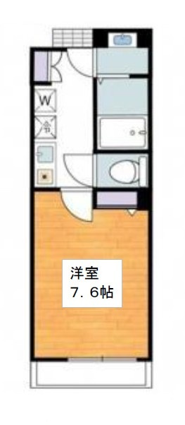 ｂＣＡＳＡ東門前の間取り|間取りです。
