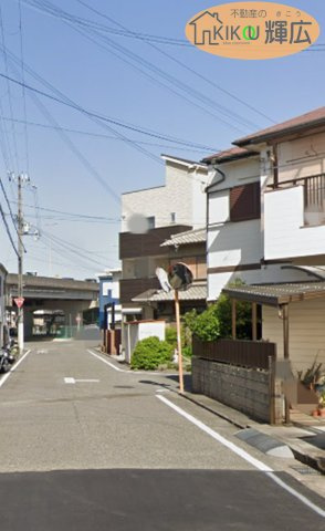 明石市魚住町西岡　土地の前面道路含む現地写真