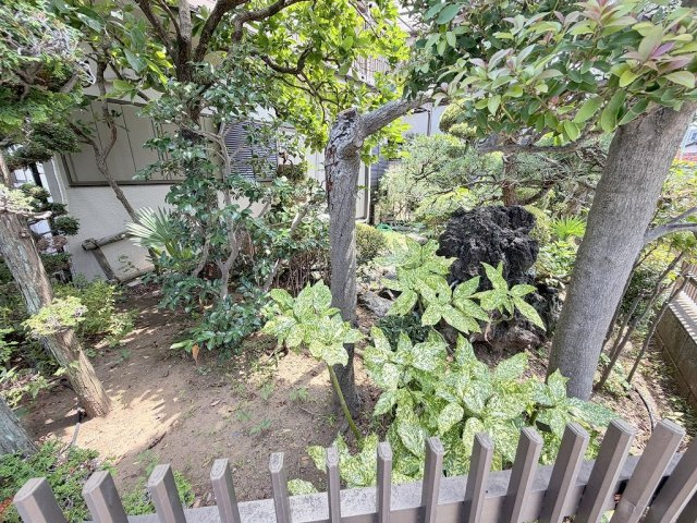三郷市鷹野4丁目　中古戸建の庭|広々としたお庭があります