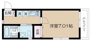 【間取り】 | ＮＳＧＡＴＥ亀有 | 間取りです。