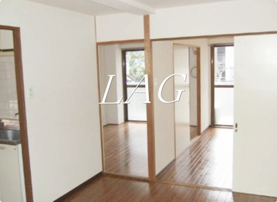 【居間・リビング】 | 青柳コーポ | 洋室のお部屋です。