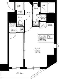 【間取り】 | ハーモニーレジデンス上野ノースフロント | 間取りです。