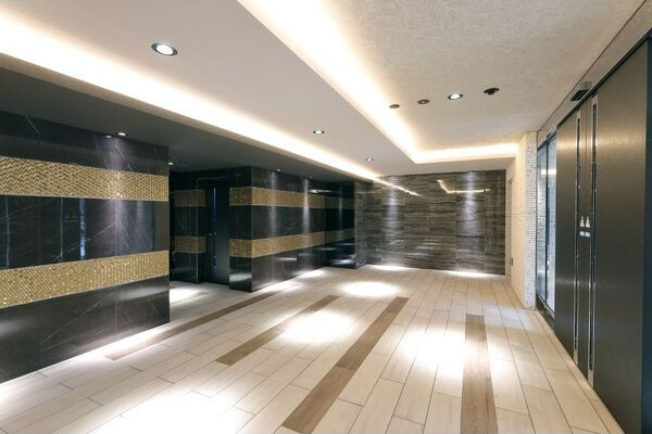 S-RESIDENCE熱田一番のエントランス|清潔なエントランスです