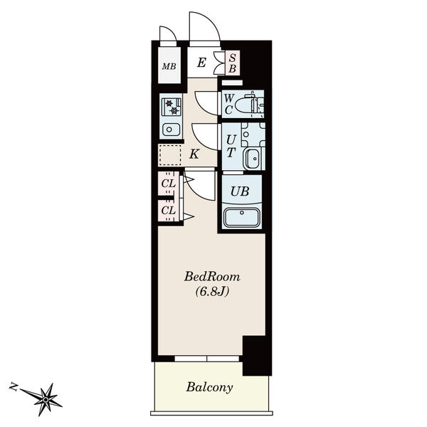 S-RESIDENCE熱田一番の間取り