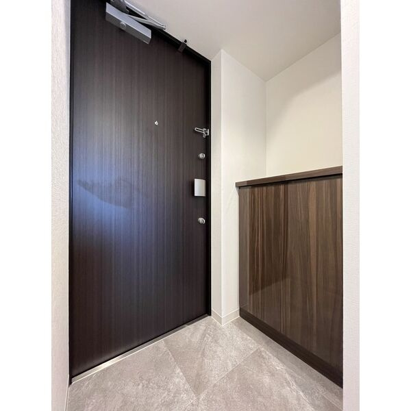 S-RESIDENCE熱田一番の玄関|収納もある玄関です
