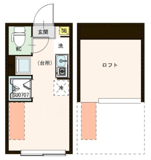 【間取り】 | イル・レガーロ千川 | 間取りです。