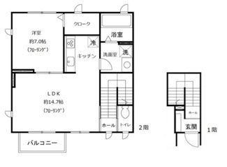 【間取り】 | ラシュエット・イケ | 間取りです。