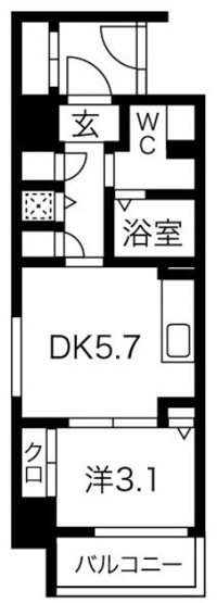 【間取り】 | サニーハウス南堀江