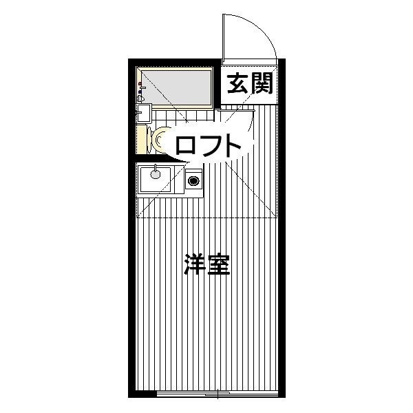 ソーニャの間取り|間取りです。