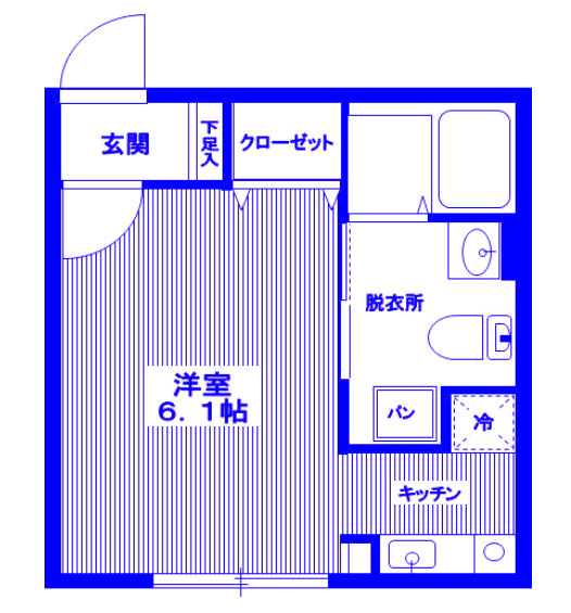 ブランシェ大宮の間取り