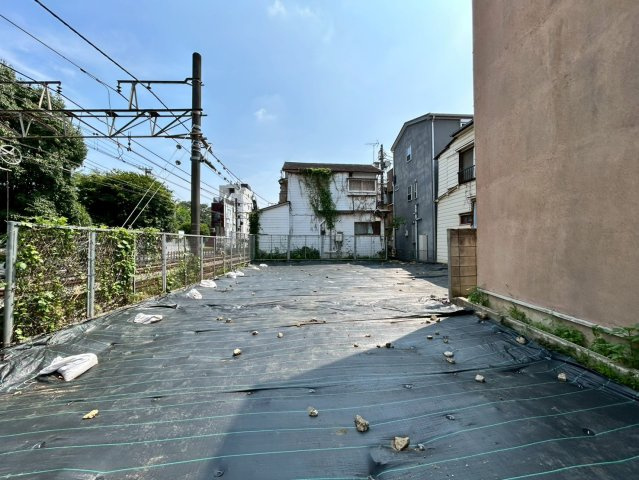 渋谷区代々木　建築条件なし売地の外観